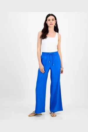 I.N.C. International Concepts Petite High-Rise Wide-Leg Pants, Exclusively at Macy