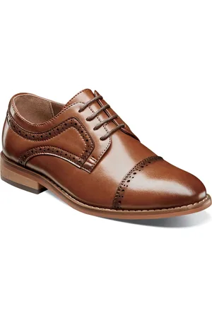 Stacy Adams Little Boy Dickinson Cap Toe Oxford Shoe