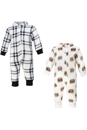 Hudson Baby Boys Hudson Plush Jumpsuits