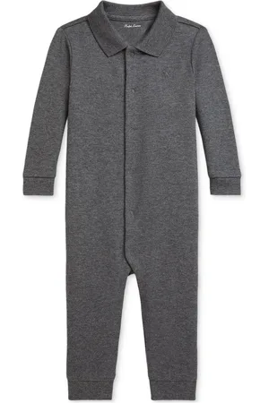Ralph Lauren Baby Cotton Polo Coverall