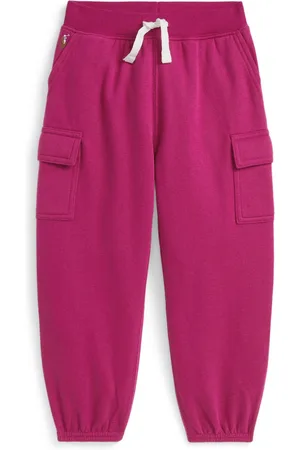 Ralph Lauren Little Girls Fleece Cargo Pants