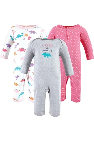 Hudson Baby Girls Hudson Cotton Coveralls
