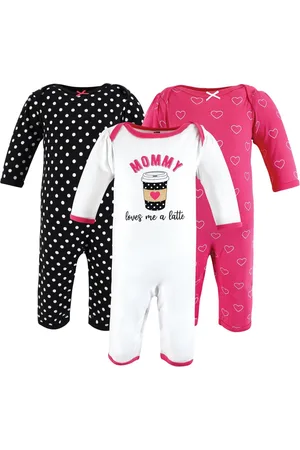 Hudson Baby Girls Hudson Cotton Coveralls