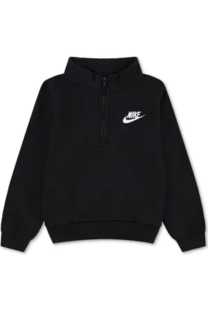 Nike Toddler & Little Kids Neutral Quarter-Zip Long-Sleeve Top