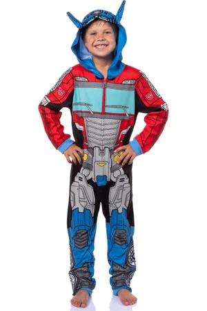 TRANSFORMERS Boys Retro Autobots Hooded Union Suit Character Pajama