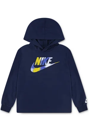 Nike Toddler & Little Boys Club Revealed Hooded Long-Sleeve Top