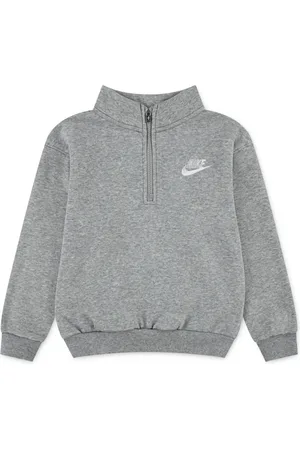 Nike Toddler & Little Kids Neutral Quarter-Zip Long-Sleeve Top