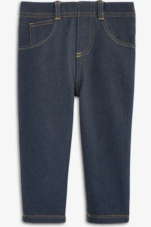 First Baby Baby Girls Denim Jeggings, Exclusively at Macy