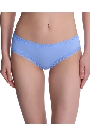 Natori Bliss Lace-Trim Cotton Brief Underwear 156058