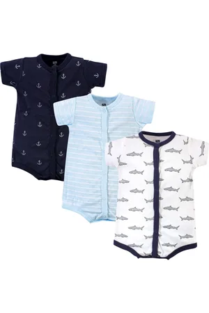 Hudson Baby Boys Hudson Soft Cotton Jumpsuits