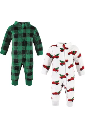 Hudson Baby Boys Hudson Unisex Fleece Jumpsuits
