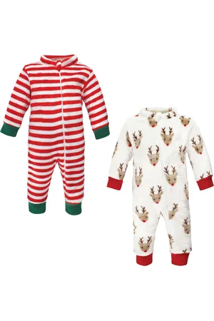 Hudson Baby Boys Hudson Unisex Fleece Jumpsuits