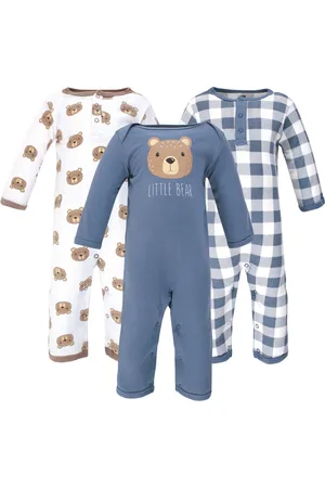 Hudson Baby Boys Hudson 3Pk Coverall