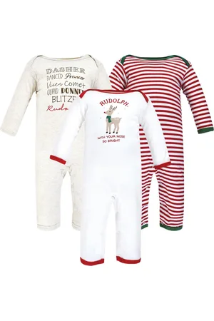 Hudson Baby Boys Hudson 3Pk Coverall