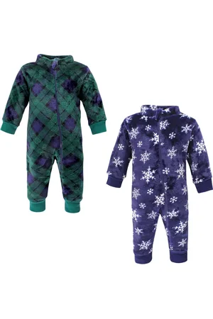 Hudson Baby Boys Hudson Unisex Fleece Jumpsuits