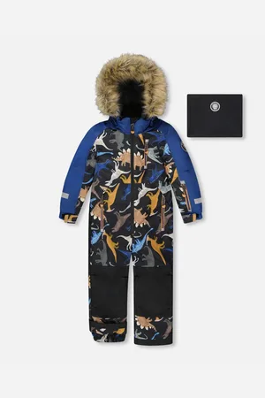 Deux par Deux Boy One-Piece Play Snowsuit - Child