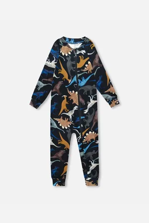 Deux par Deux Boy One-Piece Thermal Underwear - Child