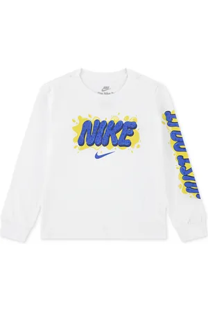 Nike Toddler & Little Boys Slime Logo Graphic Long-Sleeve T-Shirt
