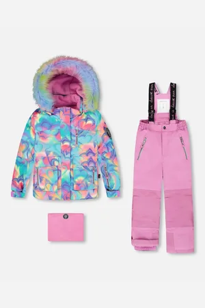 Deux par Deux Girl Two-Piece Play Snowsuit - Child