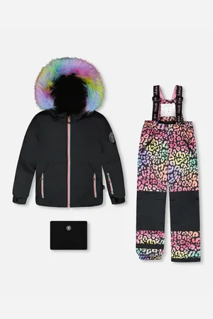 Deux par Deux Girl Two-Piece Play Snowsuit - Child