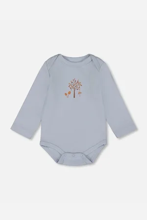 Deux par Deux Baby Boys Cotton Onesie