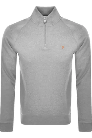Farah Farah Jim Quarter Zip Sweatshirt