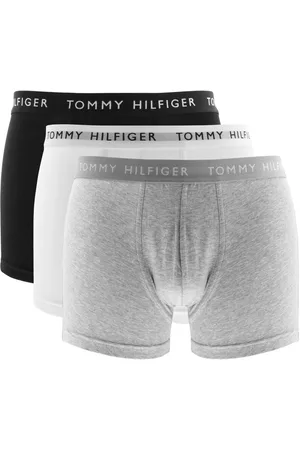 Tommy Hilfiger Everyday Luxe 3 pack trunks in black/white/gray
