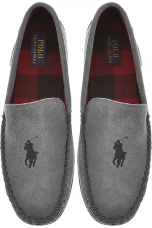 Ralph Lauren Collins Slippers Grey