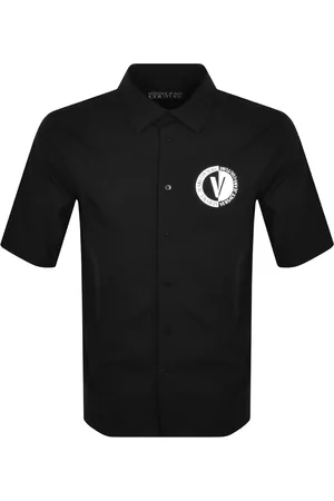 VERSACE Couture Short Sleeve Shirt Black
