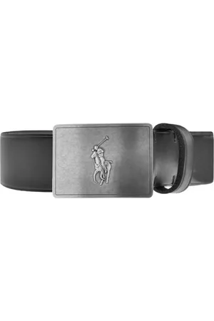 Ralph Lauren Men Belts - Plaque Casual Belt Black