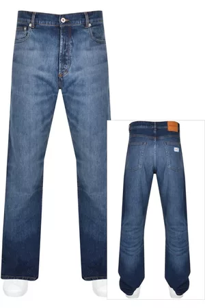 Heron Preston EX Ray Mid Wash Jeans