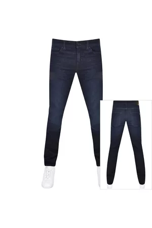 HUGO BOSS Men Slim Jeans - BOSS Delaware Slim Fit Jeans Navy
