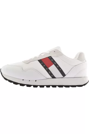 Tommy Hilfiger Men Sports Pants - Retro Runner Trainers White