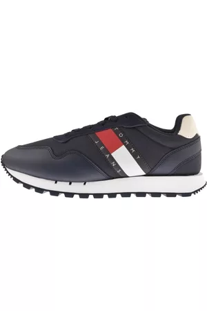 Tommy Hilfiger Men Sports Pants - Retro Runner Trainers Navy
