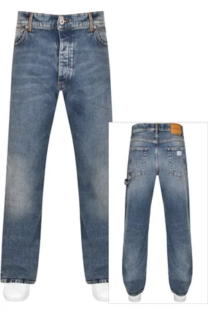 Heron Preston EX Ray Mid Wash Jeans