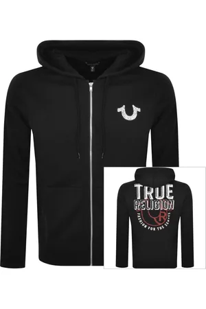 True Religion Hoodie in Black - ASOS Outlet