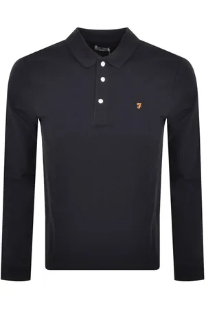Farah Farah Blanes Long Sleeve Polo T Shirt