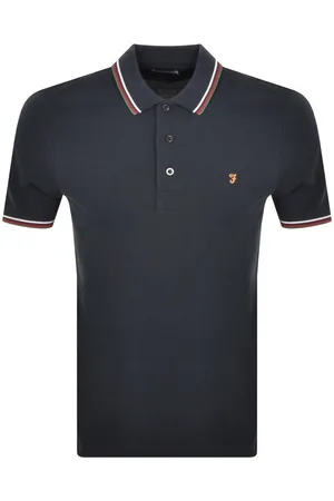 Farah Alvin Tipped Polo T Shirt