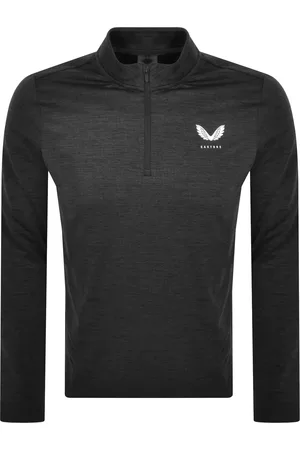 CASTORE Quarter Zip Marl Sweatshirt