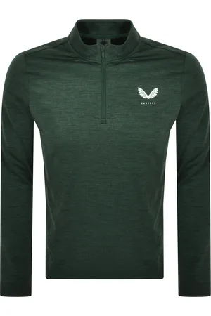 CASTORE Quarter Zip Marl Sweatshirt