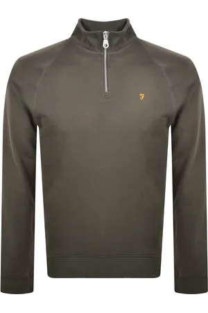 Farah Farah Jim Quarter Zip Sweatshirt