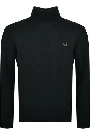 Fred Perry Roll Neck Knit Jumper