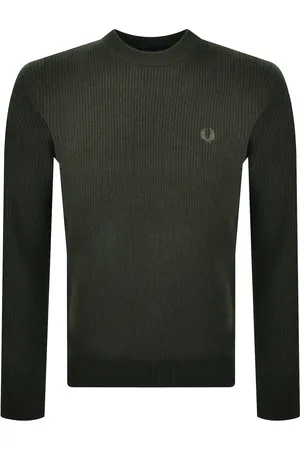 Fred Perry Crew Neck Lambswool Jumper