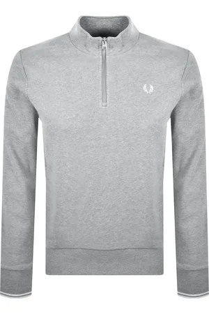 Fred Perry Zip Neck Sweatshirt