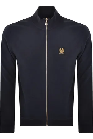Belstaff Full Zip Sweatshirt Dark Ink