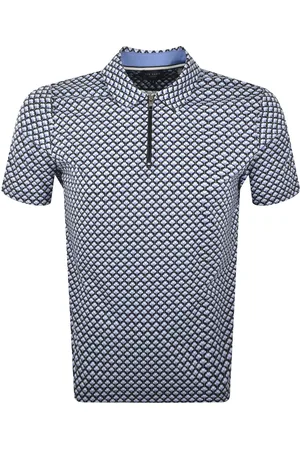 Ted Baker Ounslo Zip Polo T Shirt
