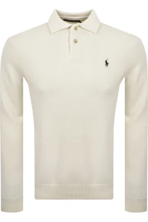 Ralph Lauren Long Sleeved Knit Polo T Shirt