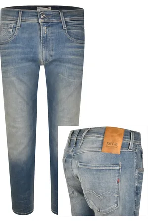Replay Anbass Slim Fit Jeans Light Wash