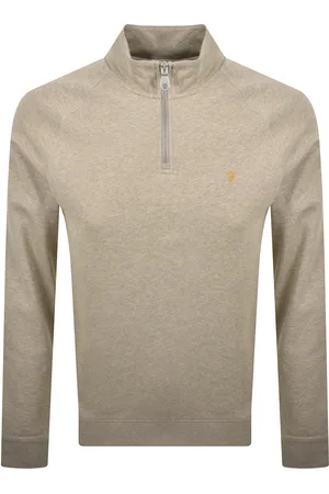 Farah Farah Jim Quarter Zip Sweatshirt
