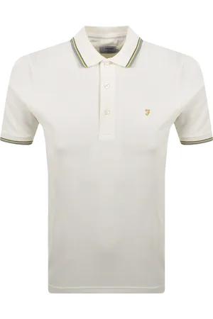 Farah Alvin Tipped Polo T Shirt